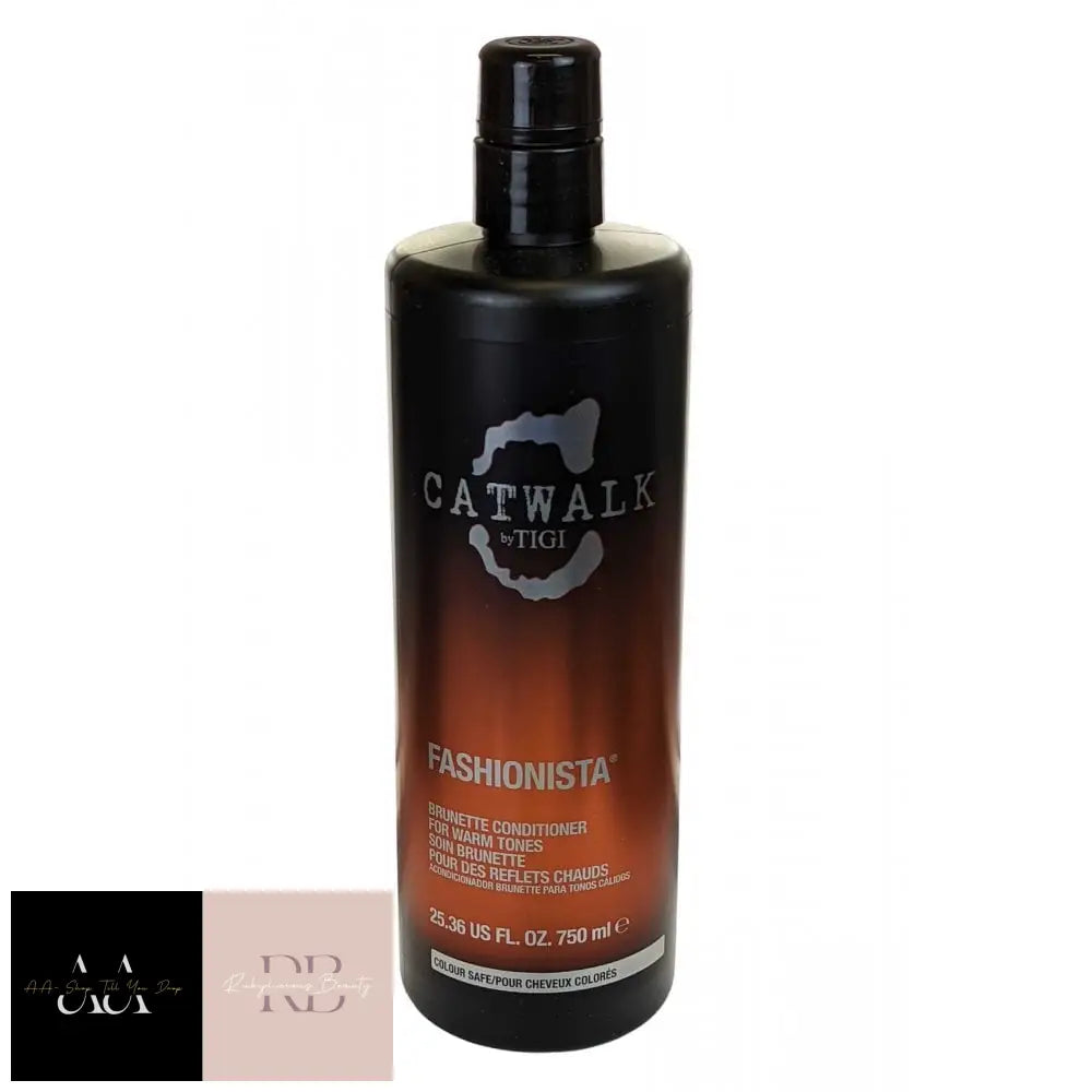 Catwalk By Fashionista Hair Conditioner Colour Safe 750Ml For Brunettes/Warm Tones