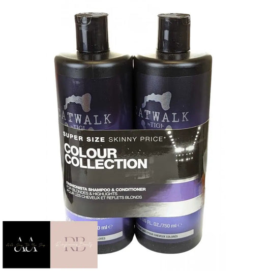 Catwalk Fashionista Shampoo 750Ml And Conditioner For Blonde Or Highlights Hair
