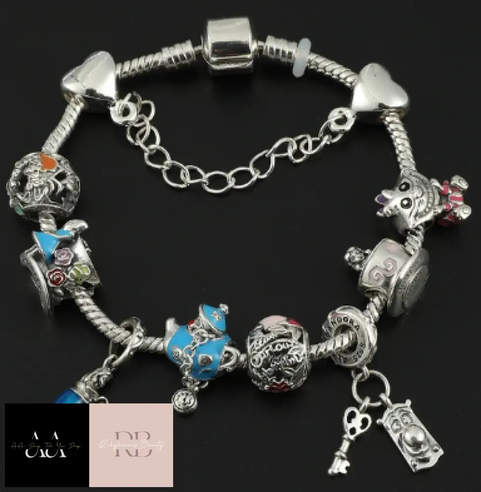 Charm Bracelet - Alice In Wonderland