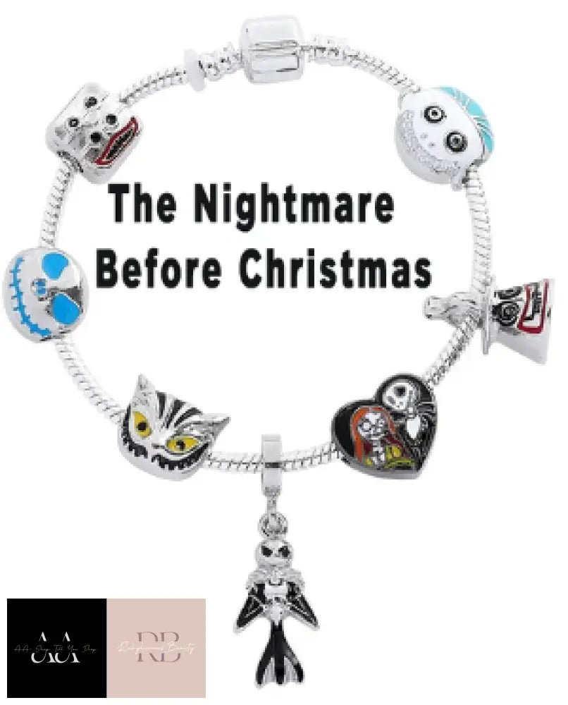 Charm Bracelet - Nightmare Before Christmas