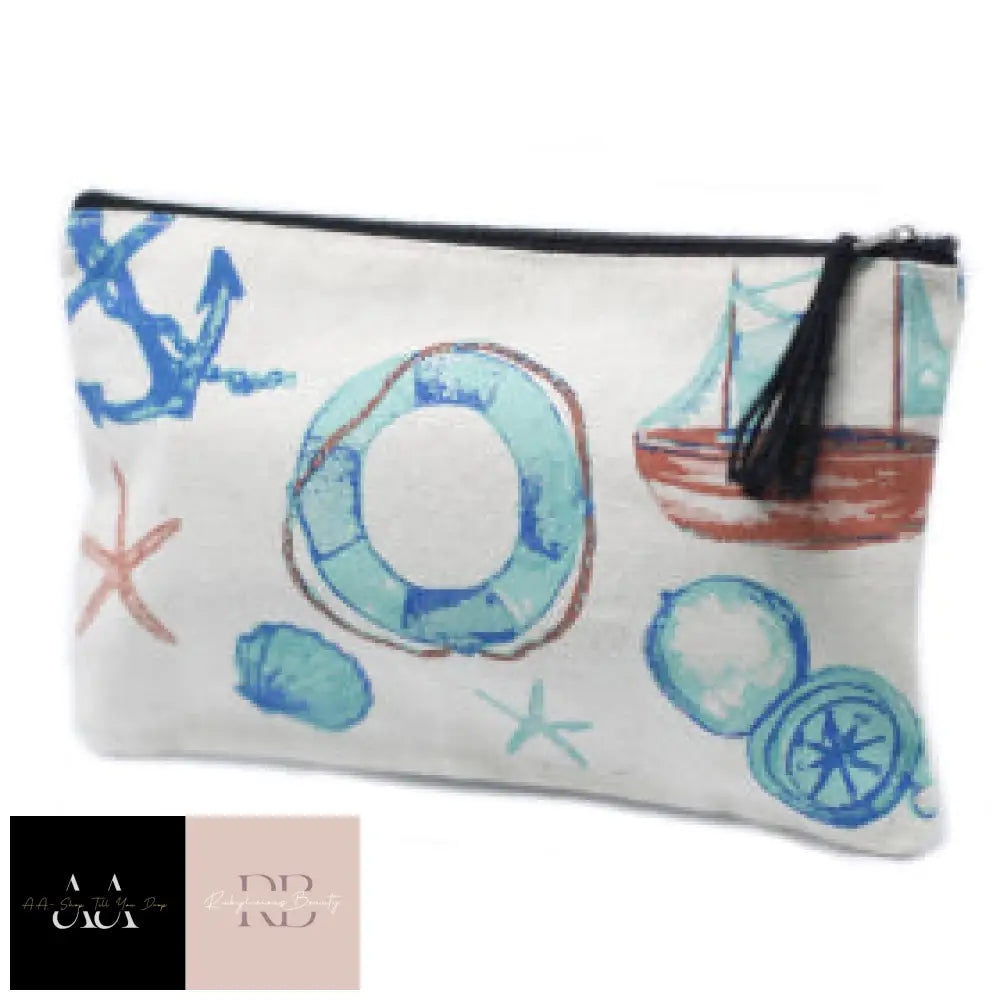 Classic Zip Pouches - Choice Of Design Anchors