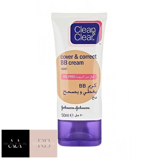 Clean And Clear Cover And Correct Bb Cream 50Ml Light