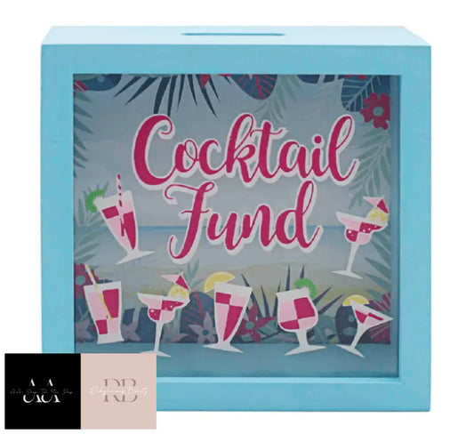 Cocktail Fund Money Box