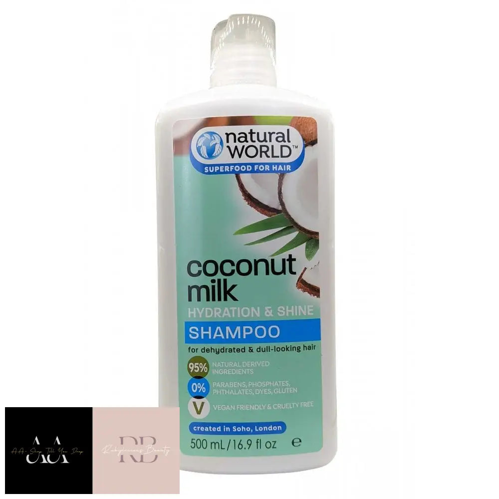 Coconut Milk Shampoo 500Ml Hydration And Shine