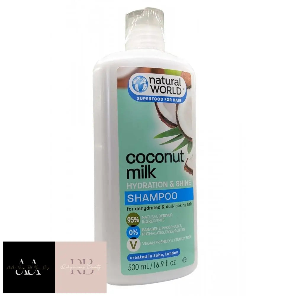 Coconut Milk Shampoo 500Ml Hydration And Shine