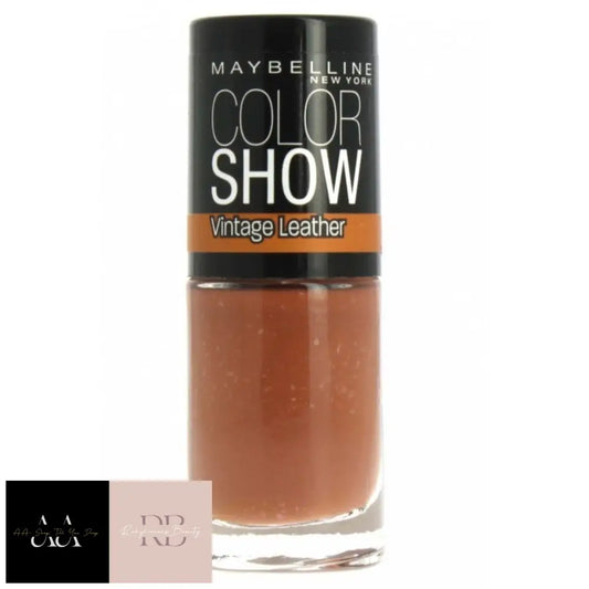 Maybelline Color Show Vintage Leather Nail Varnish 7Ml Tanned & Ready (#211)