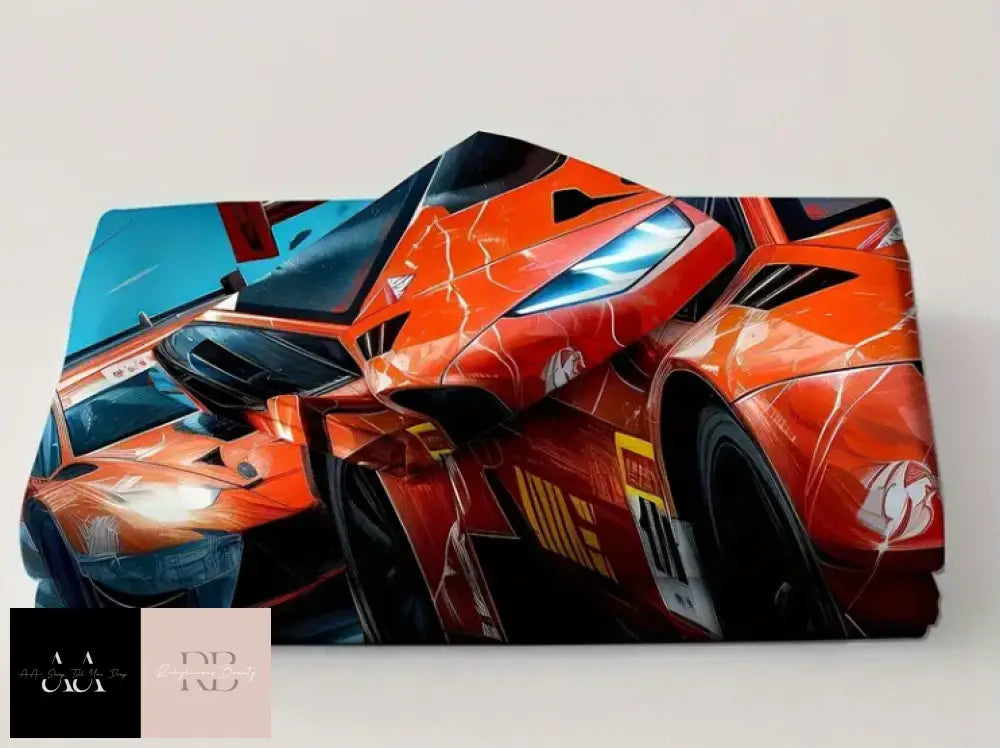 Cool Racing Car Print Duvet Cover Set - Sizes