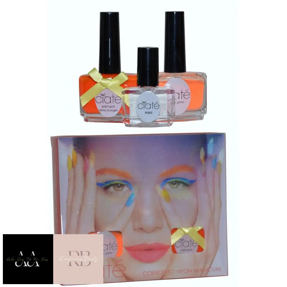 Corrupted Neon Manicure Set Club Tropicana