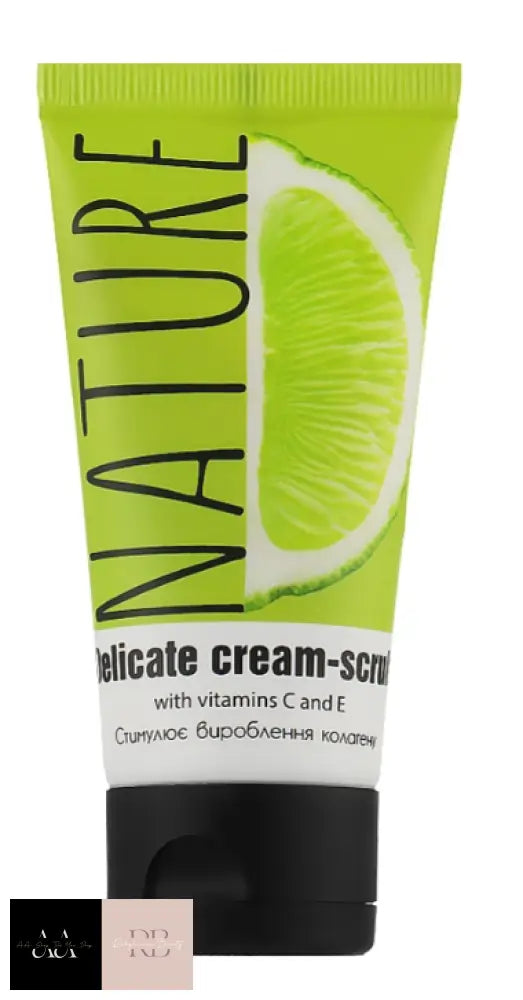 Delicate Cream Scrub With Vitamins C & E