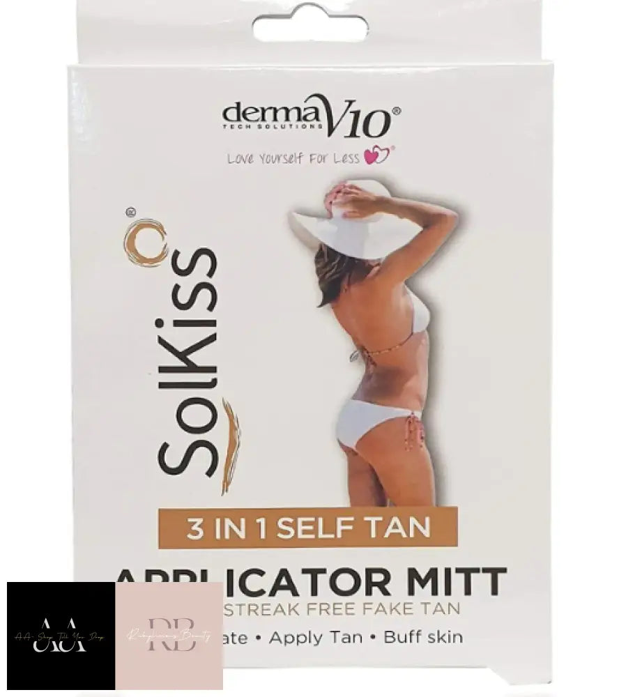 Derma V10 Self Tanning Mitt Tanning Mit