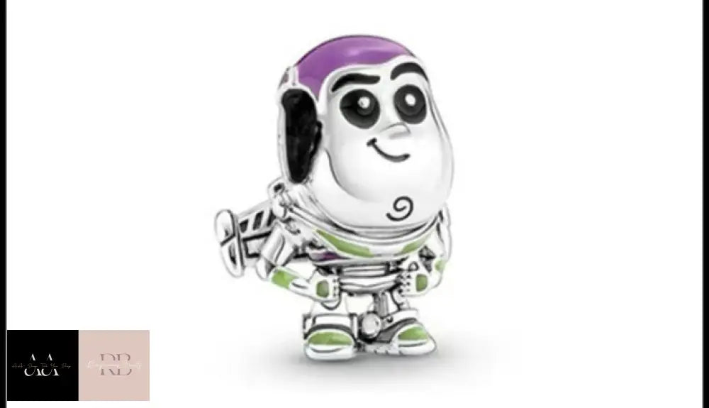 Disney 925 Sterling Silver Charm - Choice Of Design Buzz Lightyear (Toystory)