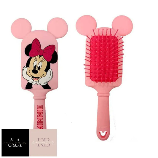 Disney Air Cushion Massage Combs - Choice Of Character Minnie Mouse