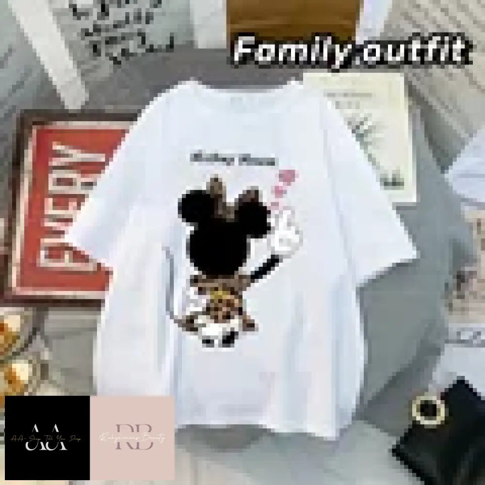 Disney Minnie (Inspired) Anime Blouses - Adult S/4Xl Kids 3T/12T S / White 1