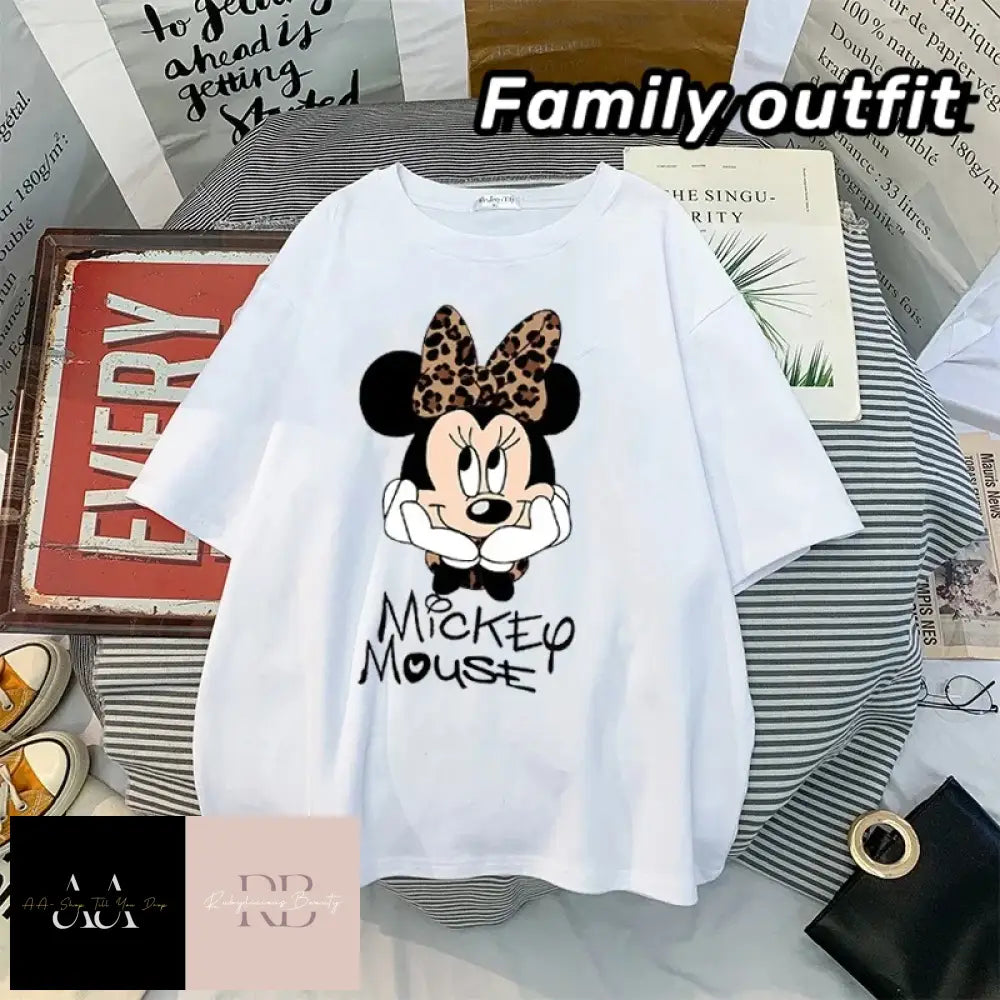 Disney Minnie (Inspired) Anime Blouses - S/4Xl