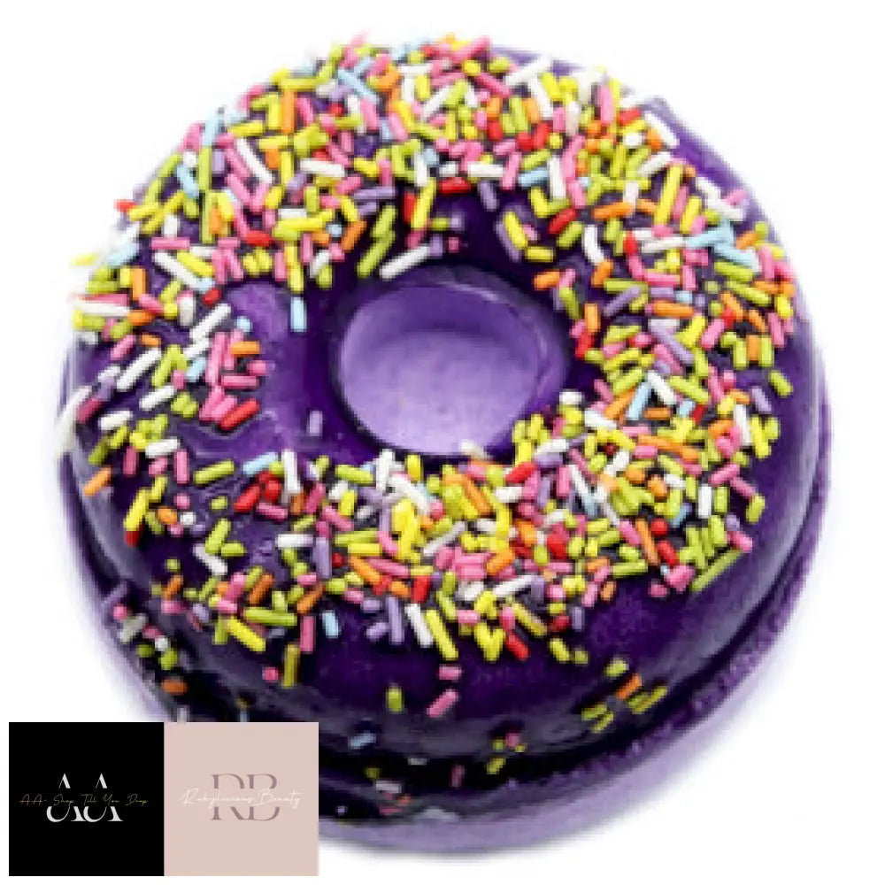 Donut Bath Fizzers - Choice Of Design Blackberry And Almond