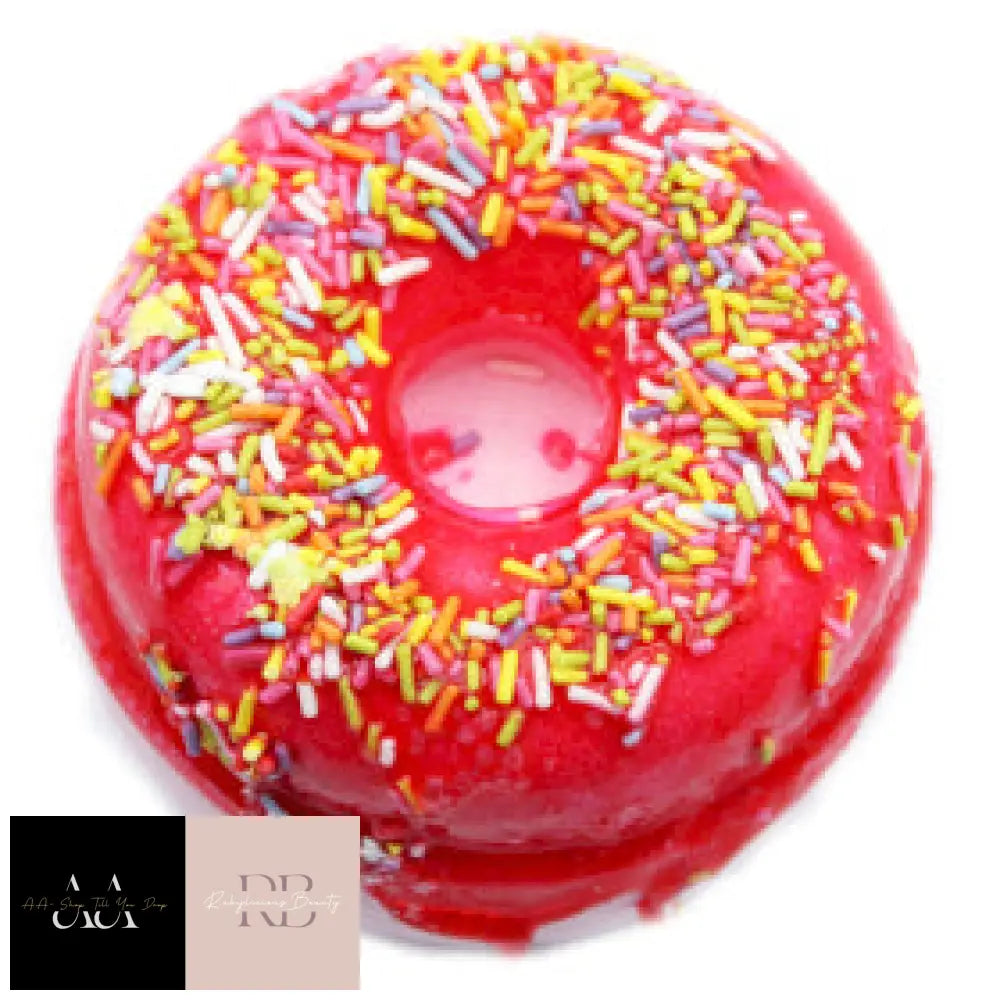 Donut Bath Fizzers - Choice Of Design Strawberry And Banana