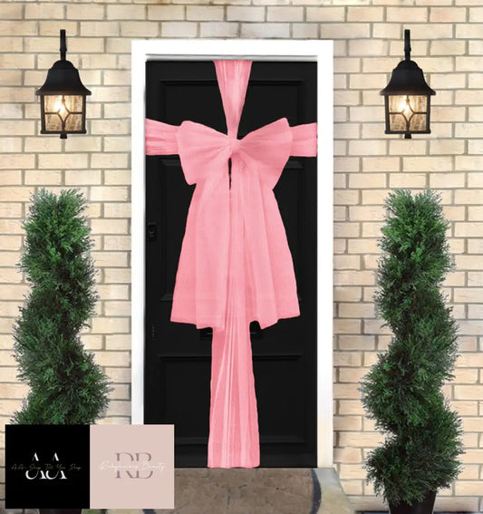 Door Bow Kit-Pale Pink