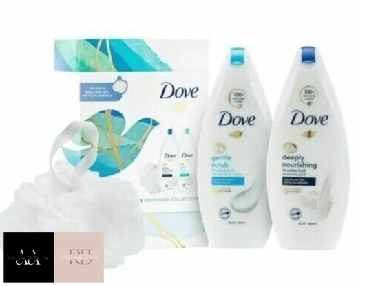 Dove Gently Nourishing Bodywash Collection Womens Lovely Gift Set Gift Set