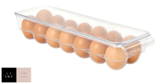 Egg Box Fridge Organiser - 11.5 X 37Cm Fridge Storage