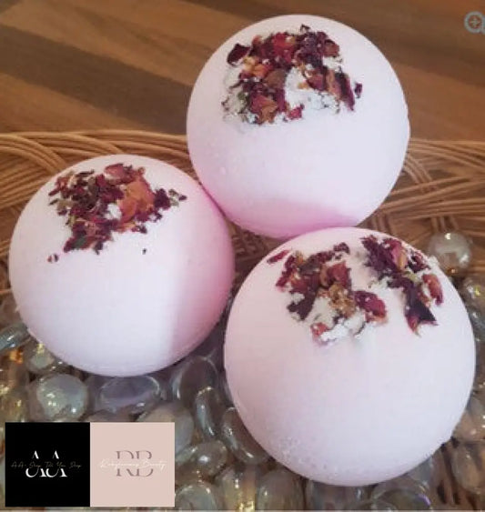 Elegance Bath Bomb With Shea Butter And Rose Petals