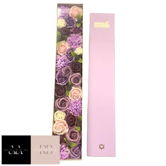 Extra Long - Lavender Rose & Carnation