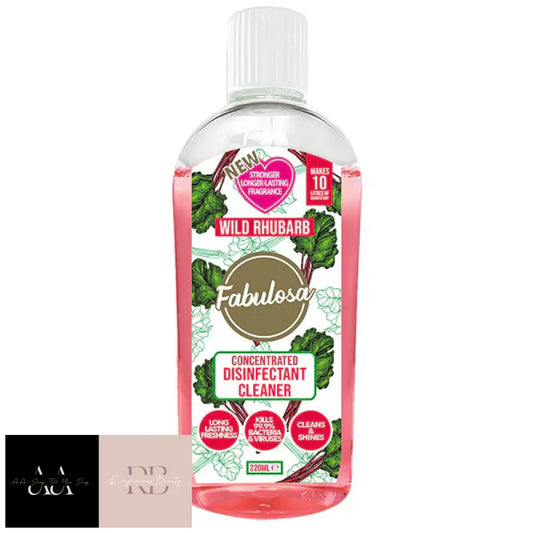 Fabulosa Multi-Purpose Concentrated Antibacterial Disinfectant Wild Rhubarb 220Ml