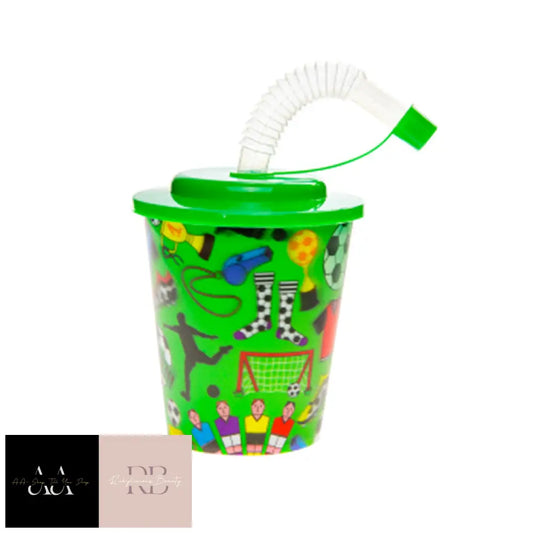 Football Super 3D Beaker + Lid