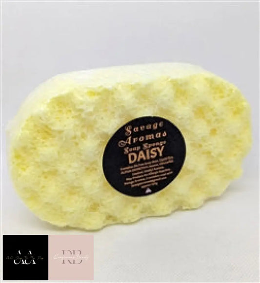 Fragranced Soap Sponge Exfoliator 140G - Daisy