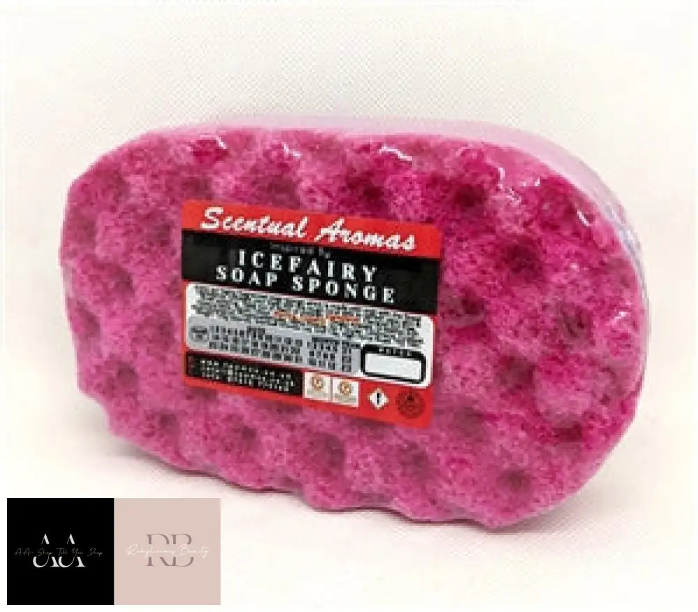 Fragranced Soap Sponge Exfoliator 140G - Ice Fairy