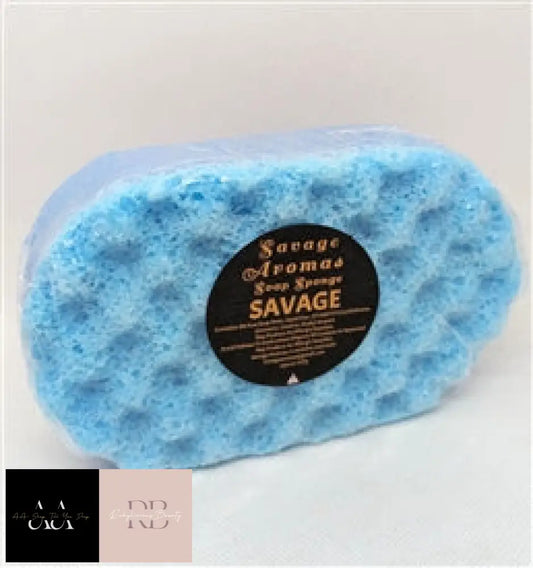 Fragranced Soap Sponge Exfoliator 140G - Savage