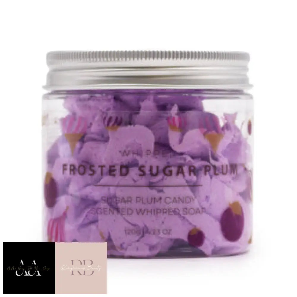 Frosted Sugar Plum Whipped Cream Soap 120G