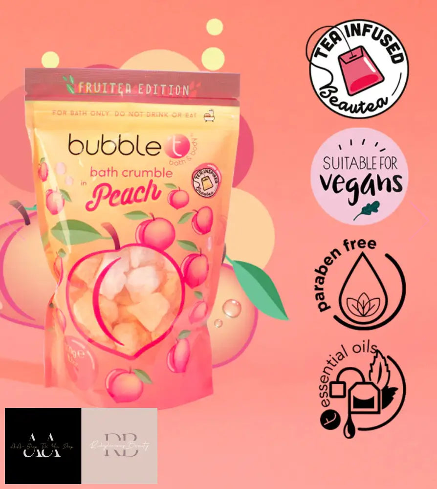 Fruitea Edition Fizzing Peach Bath Crumble (250G)