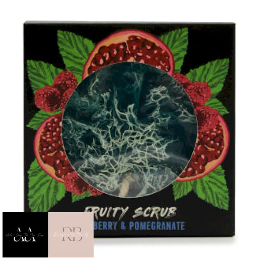 Fruity Scrub Soap On A Rope - Raspberry & Pomegranate