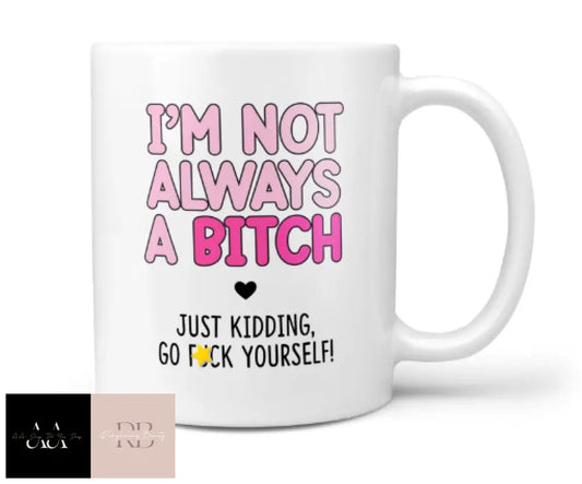 Funny & Rude Gift Mug For Friend Sarcasm Presents