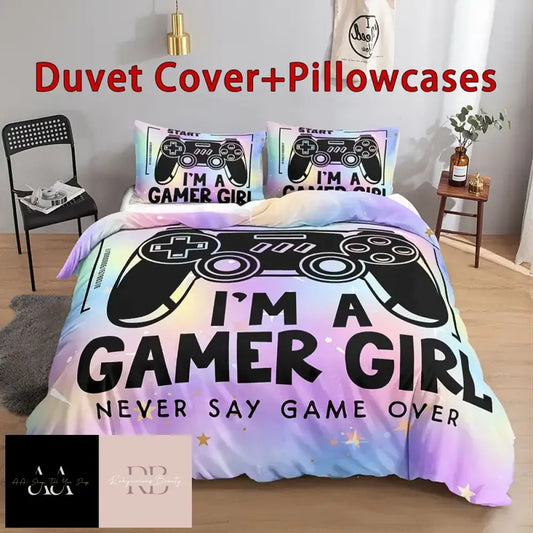 Gamepad Duvet Cover Bedding Set