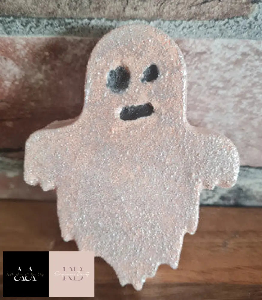 Ghost Bath Bomb - Hand Painted