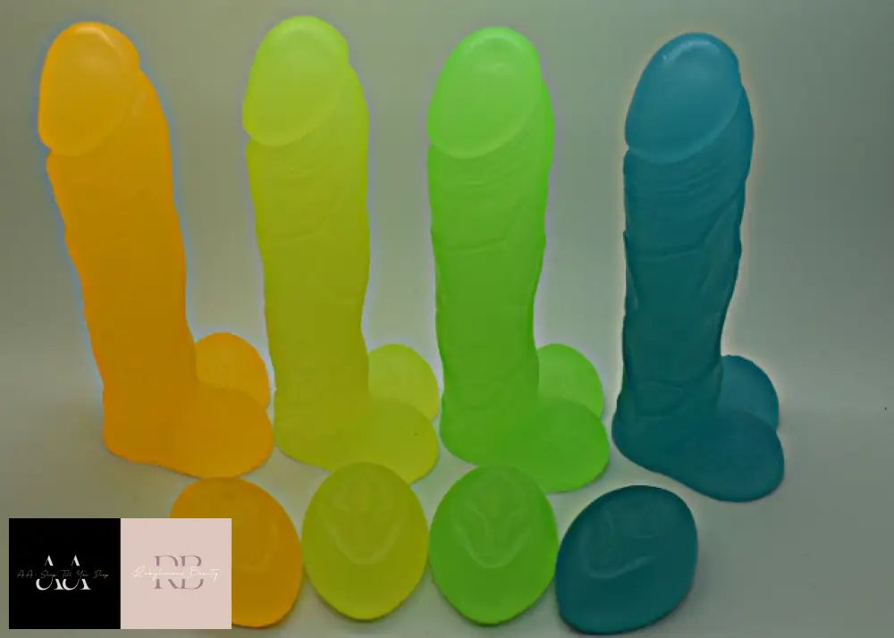 Glow In The Dark Soap Willy Vagina Hen Party Novelty Gift Stag Do Rude