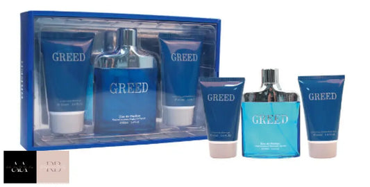 Greed Pour Homme Womens Perfume 3 Pack Gift Set Fragrance Edp 100Ml