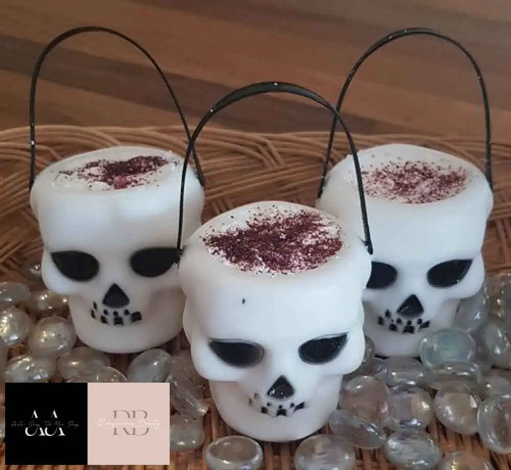 Halloween Theme Bath Bomb - Spooky Spider Cauldron Or Bleeding Skull