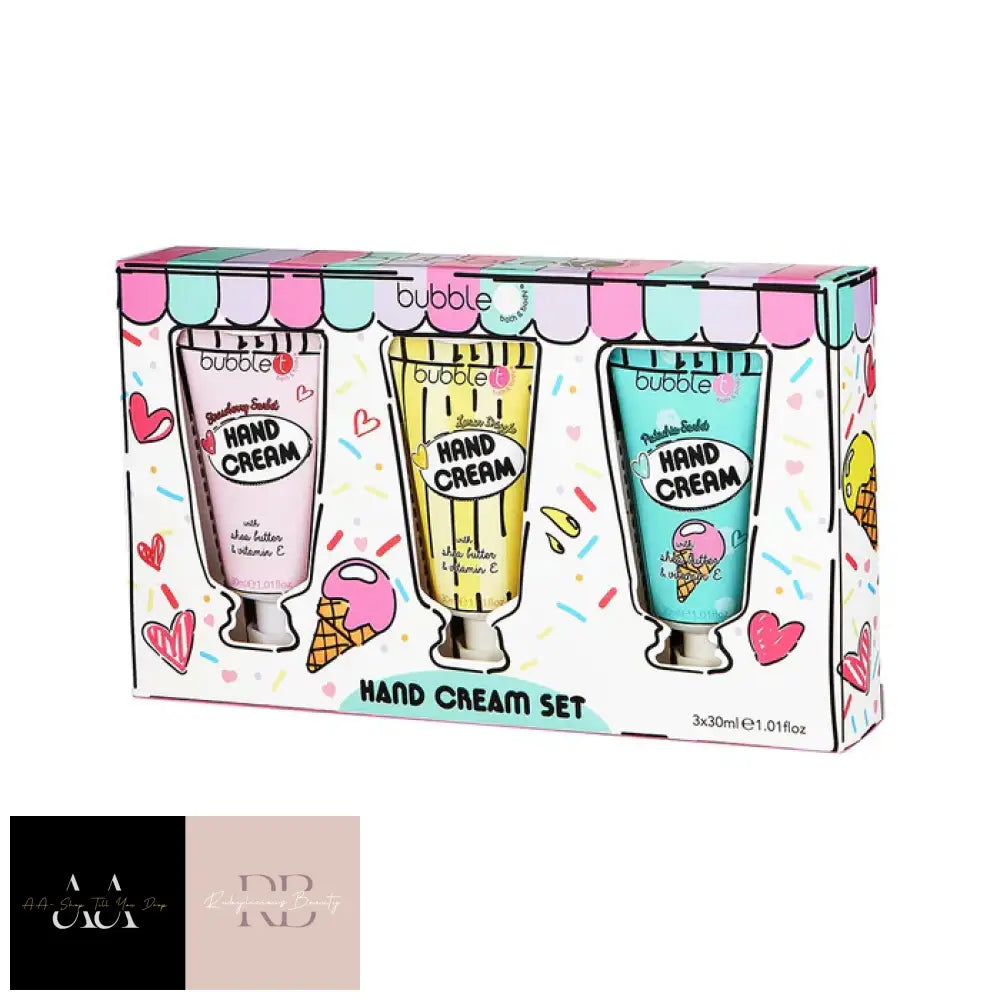 Hand Cream Gift Set - Lemon Sorbet Pistachio & Strawberry