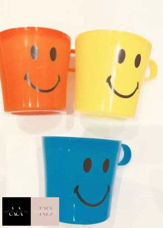 Happy Face Smiley Cup