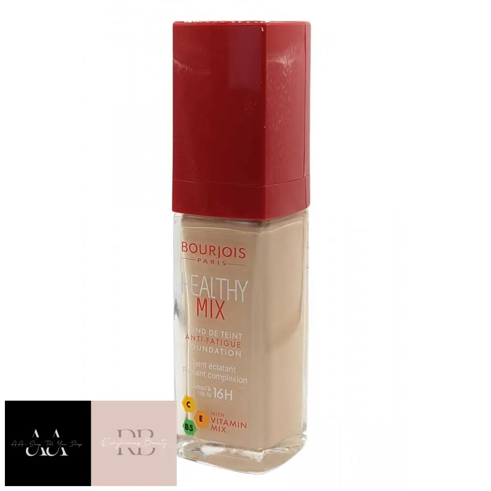 Healthy Mix Foundation Radiant Complexion 16H 30Ml Rose Ivory #50 Anti Fatigue