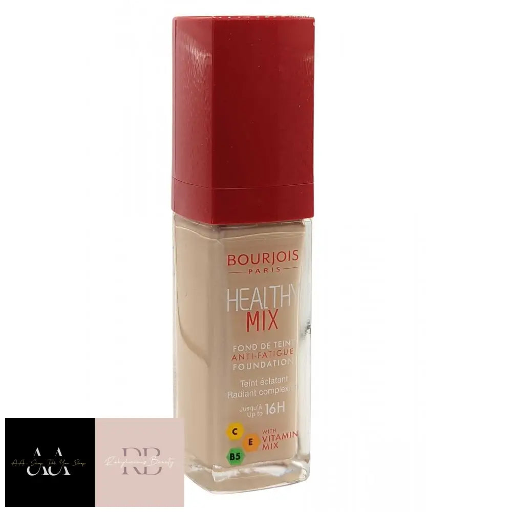 Healthy Mix Foundation Radiant Complexion 16H 30Ml Rose Ivory #50 Anti Fatigue