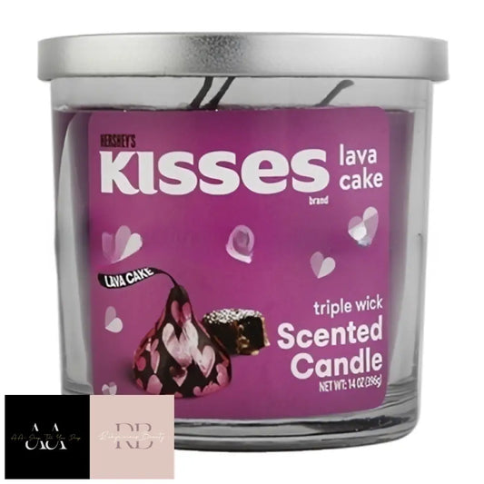 Hersheys Kisses Valentines Lava Cake Scented Candle - 14Oz (396G)