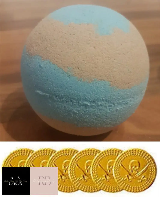 Hidden Pirate Treasure Bath Bomb - Toy Inside