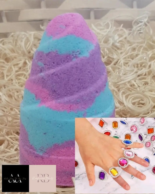 Hidden Treasure Bath Bomb - Pretty Jewel Ring