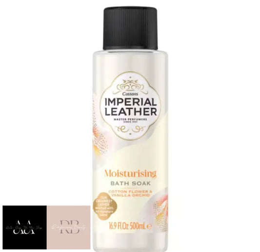 Imperial Leather Moisturising Bath Soak Cotton Vanilla 500Ml