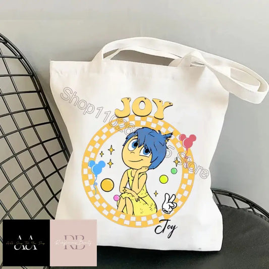 Inside Out 2 Canvas Bag - Sizes Joy