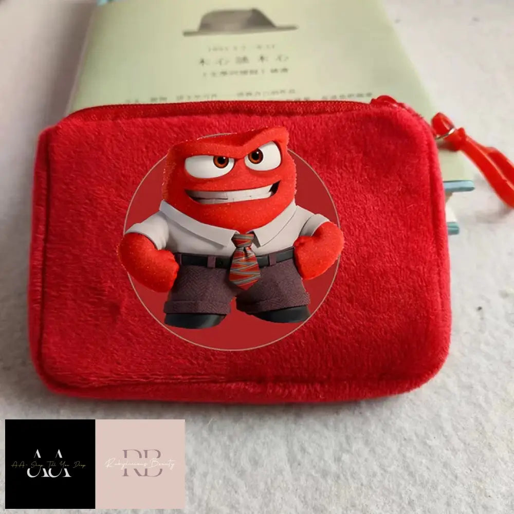 Inside Out 2 Plush Coin Purse