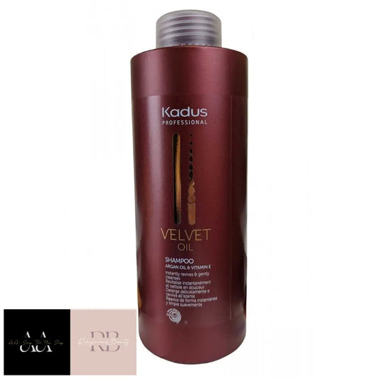 Kadus Hair Professional Shampoo Velvet Oil Revive And Cleanse 1000Ml Argan Vitamin E